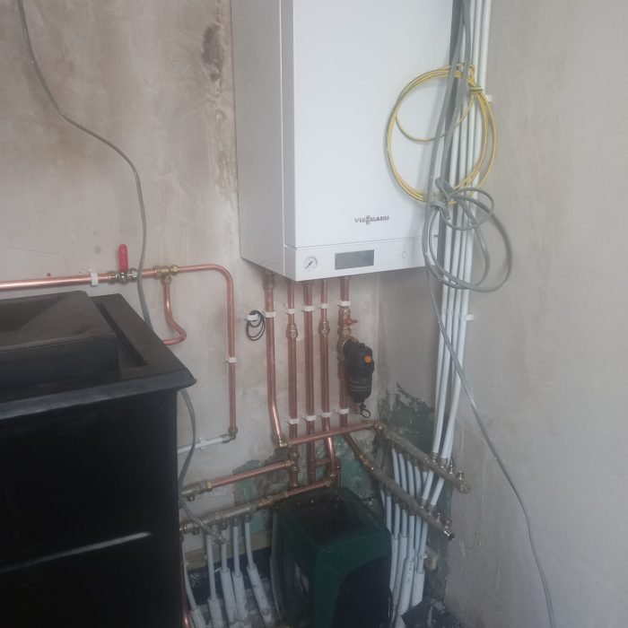 Viessman combi install