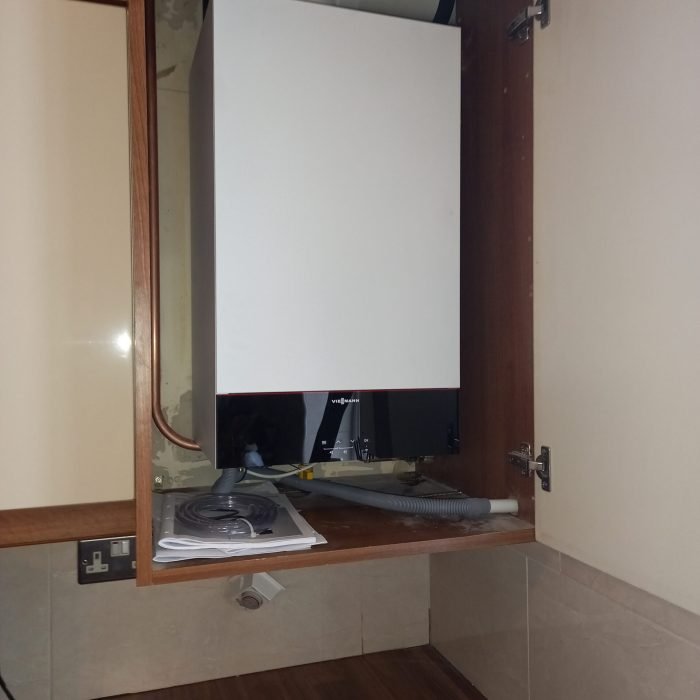 Viessman gas boiler installation